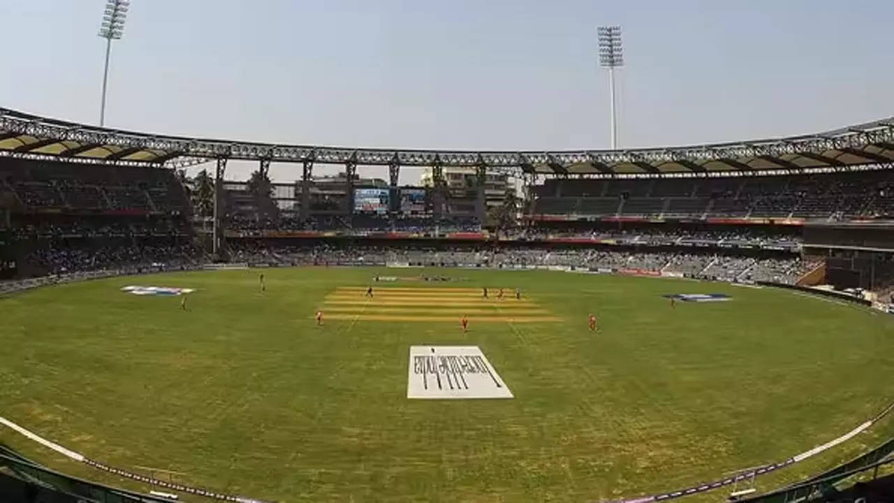 Wankhede May Host India-australia Test | Mumbai News – Times of India