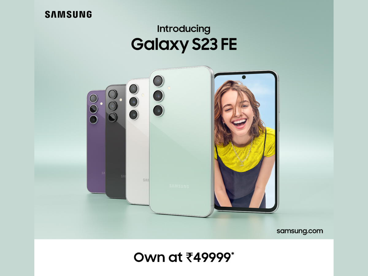 Affordable and how, here to wow: Samsung is back again with Galaxy S23 FE;  here's how it's a gateway into the premium world of the Galaxy S series -  Times of India