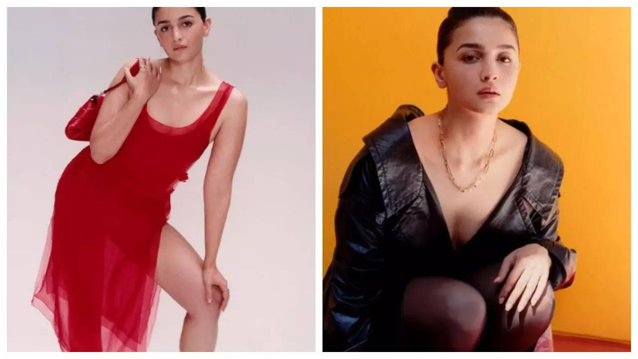 Alia Bhatt's latest photoshoot leaves fans wondering, 'What sort of poses are these?'