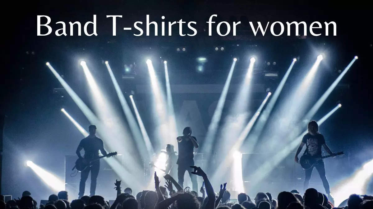 Women's Band T Shirts, Music & Rock Band Tees