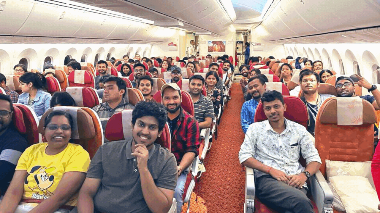 Op Ajay: 1st flight with 212 Indians arrives in Delhi from Israel