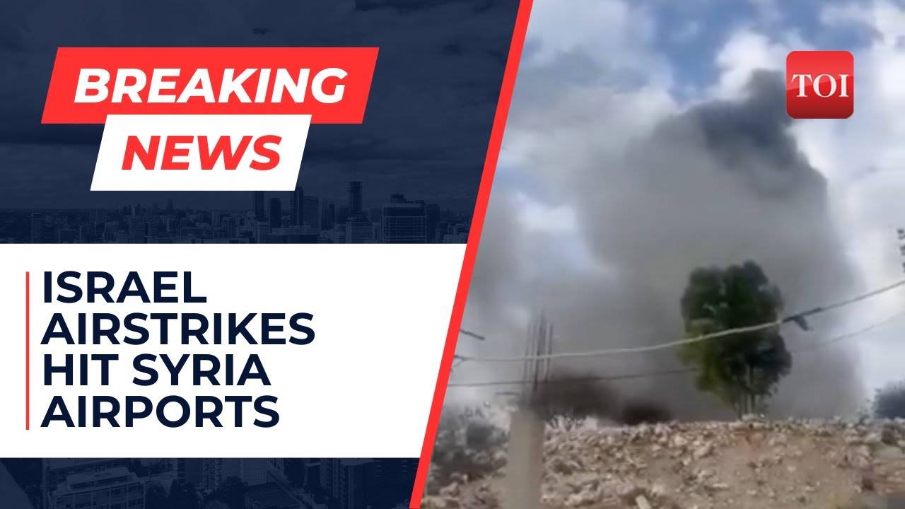Three killed in Israeli strikes on Syria airport