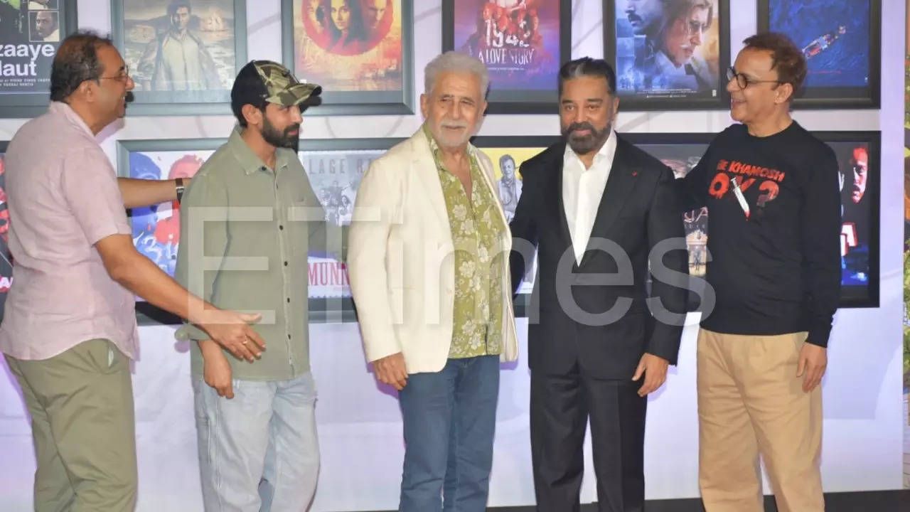 Kamal Haasan, Naseeruddin, Jackie Shroff at VVC Film festival