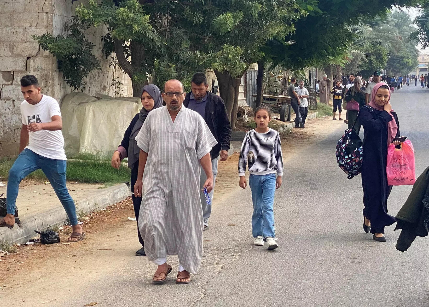 Palestinians in Gaza running out of places to hide