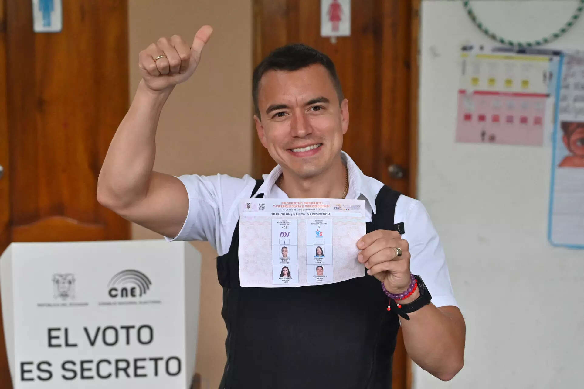 Millennial banana heir Daniel Noboa wins Ecuador presidential vote