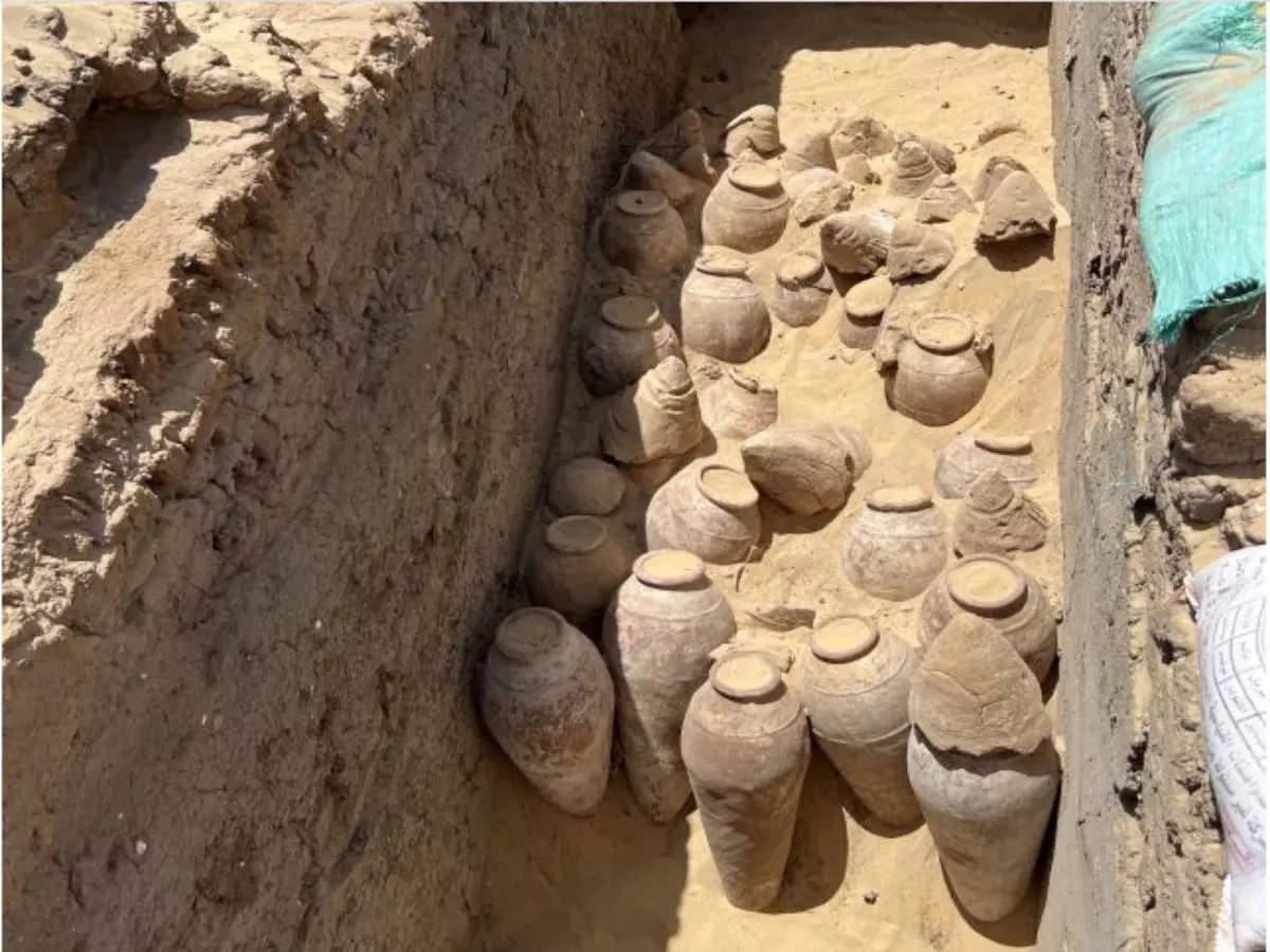 5000-year-old wine jars discovered in Egypt!