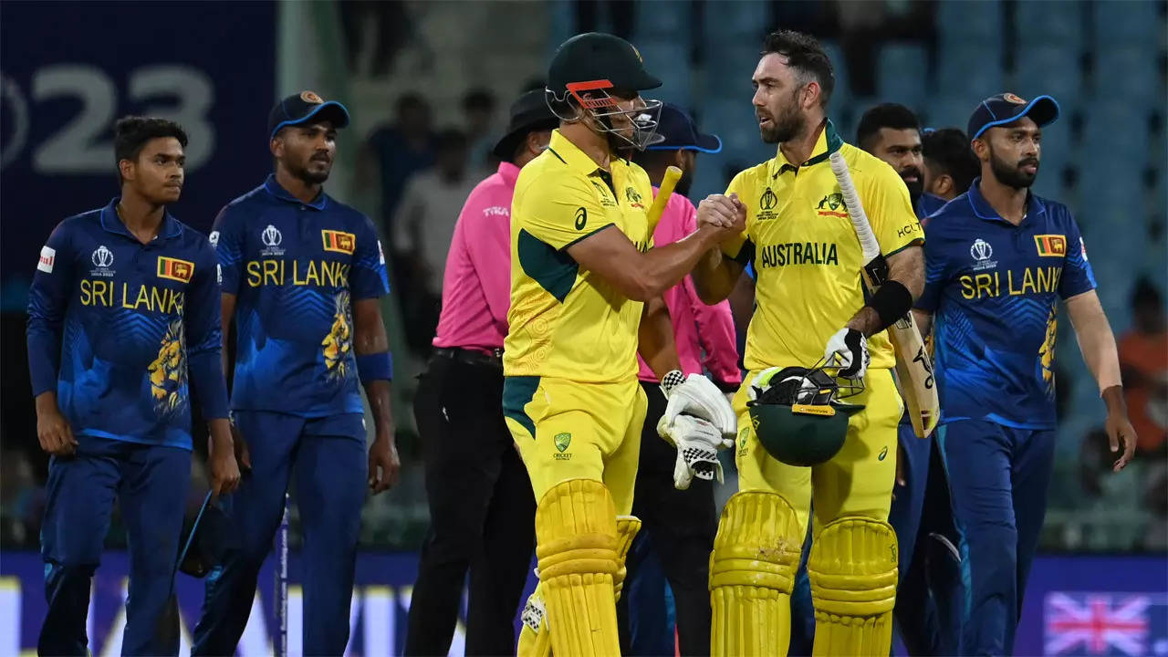 Australia revive ODI World Cup campaign with five-wicket win over Sri Lanka | Cricket News – Times of India