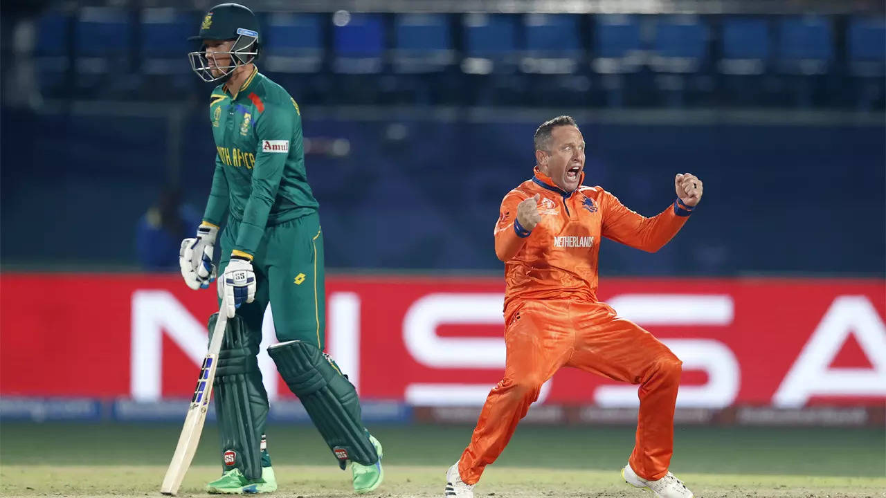 South Africa vs Netherlands, ICC World Cup: Wasim Jaffer’s hilarious post after the upset Dutch win rocks internet | Cricket News – Times of India