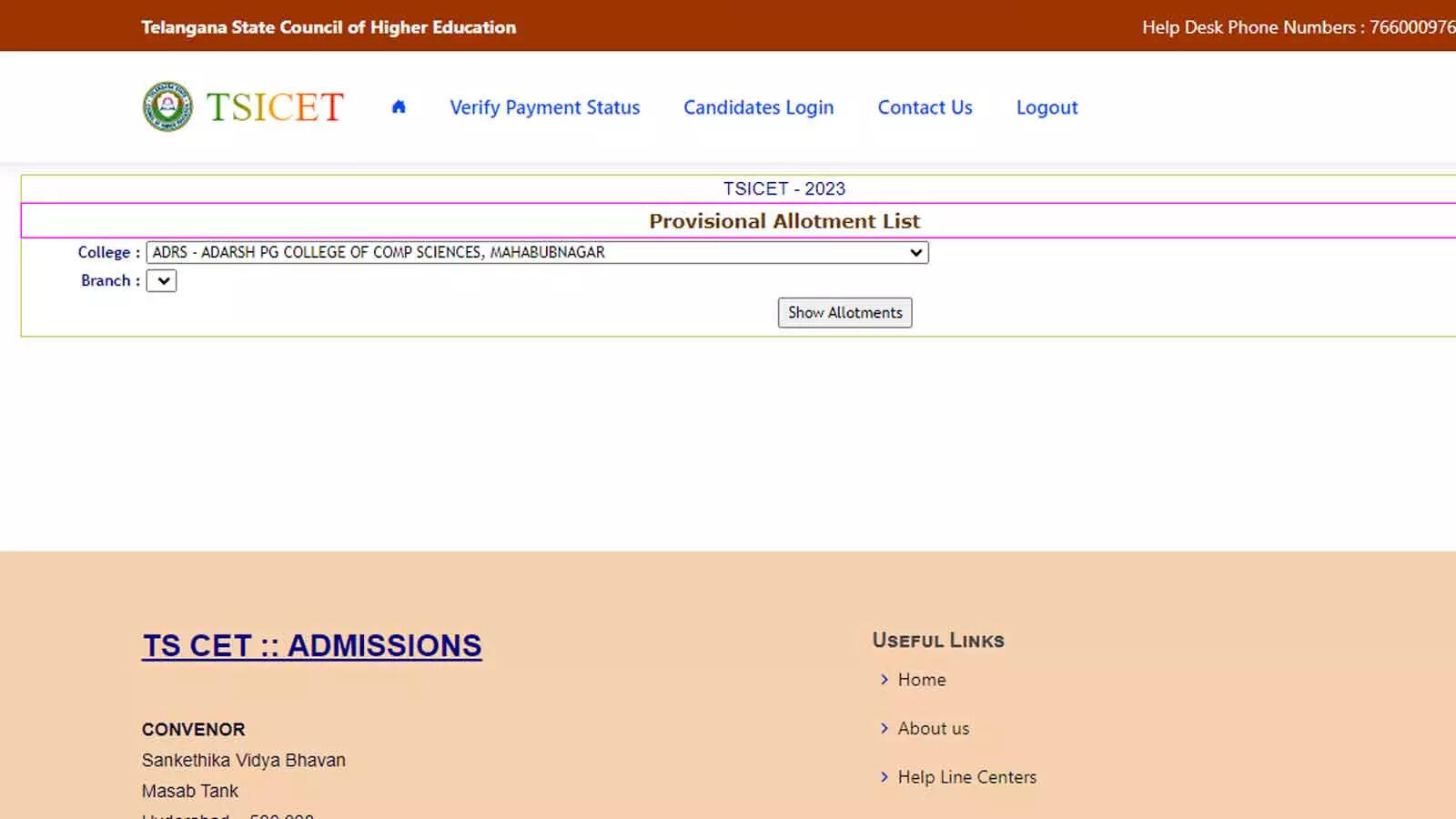 TS ICET 2023 counselling special phase allotment results declared at tsicet.nic.in – Times of India