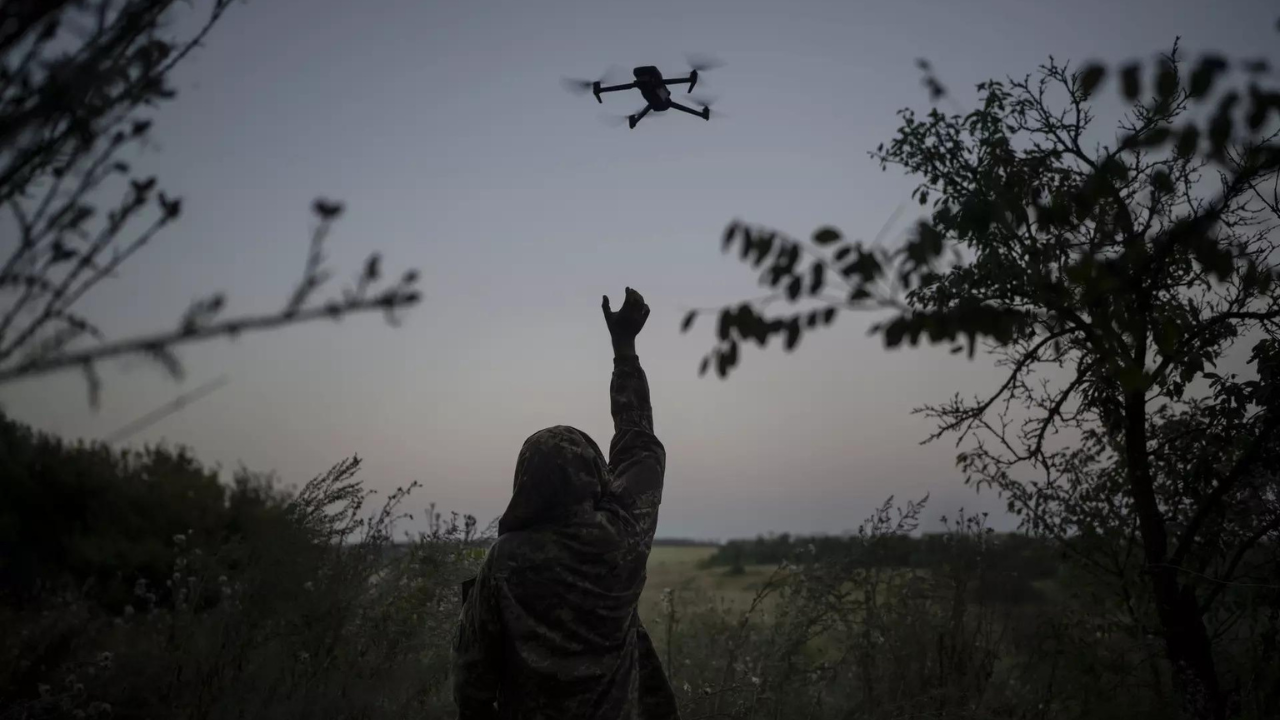 Ukraine says Russian drones hit area near nuclear plant in west