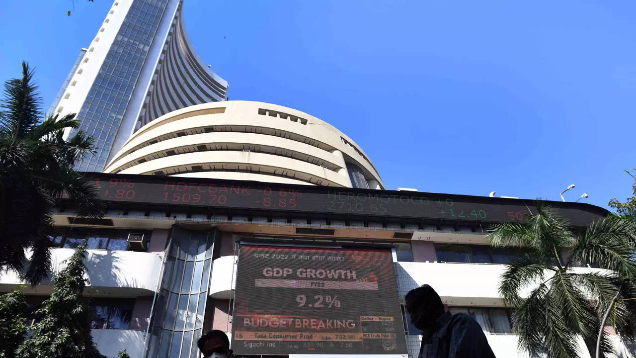 Sensex slides for 5th day in row, below 64000 after 4 months