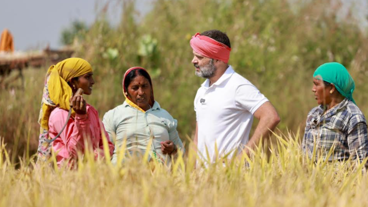 Rahul vows to prioritize farm loan waiver, caste census in Chhattisgarh