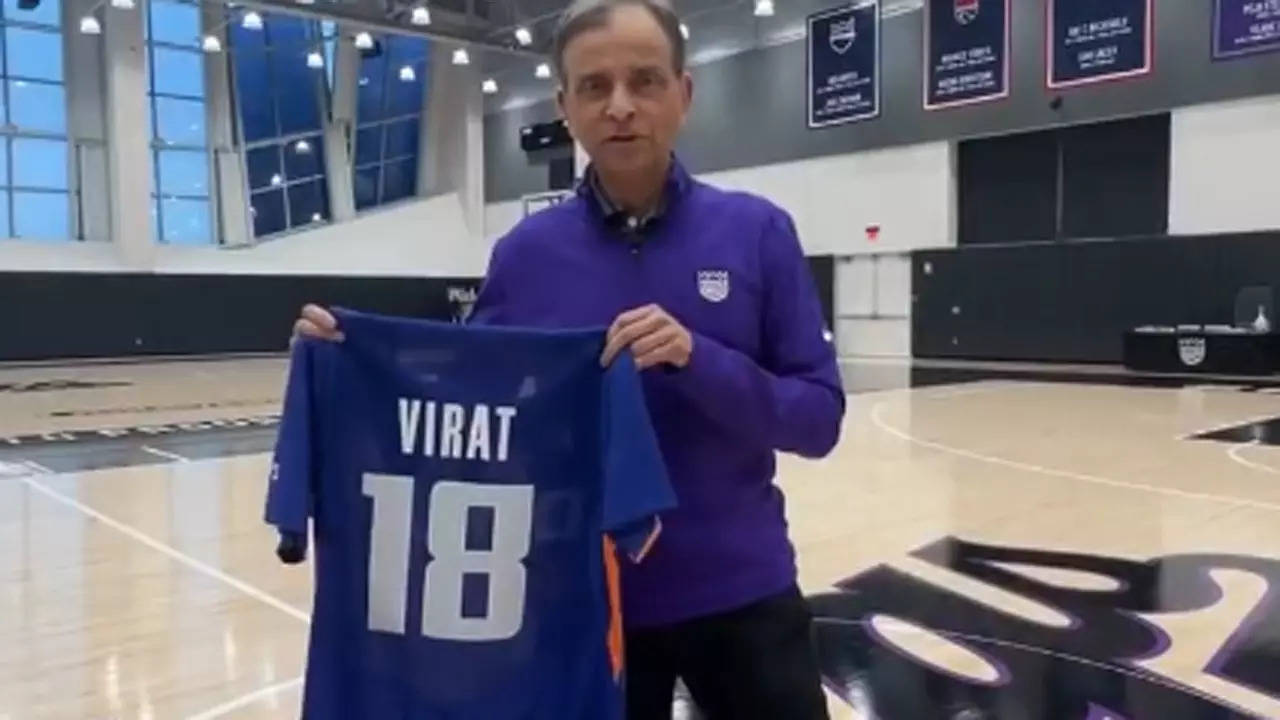 Watch: NBA’s Sacramento Kings proprietor expresses his admiration for Virat Kohli and Workforce India | Cricket Information – Occasions of India