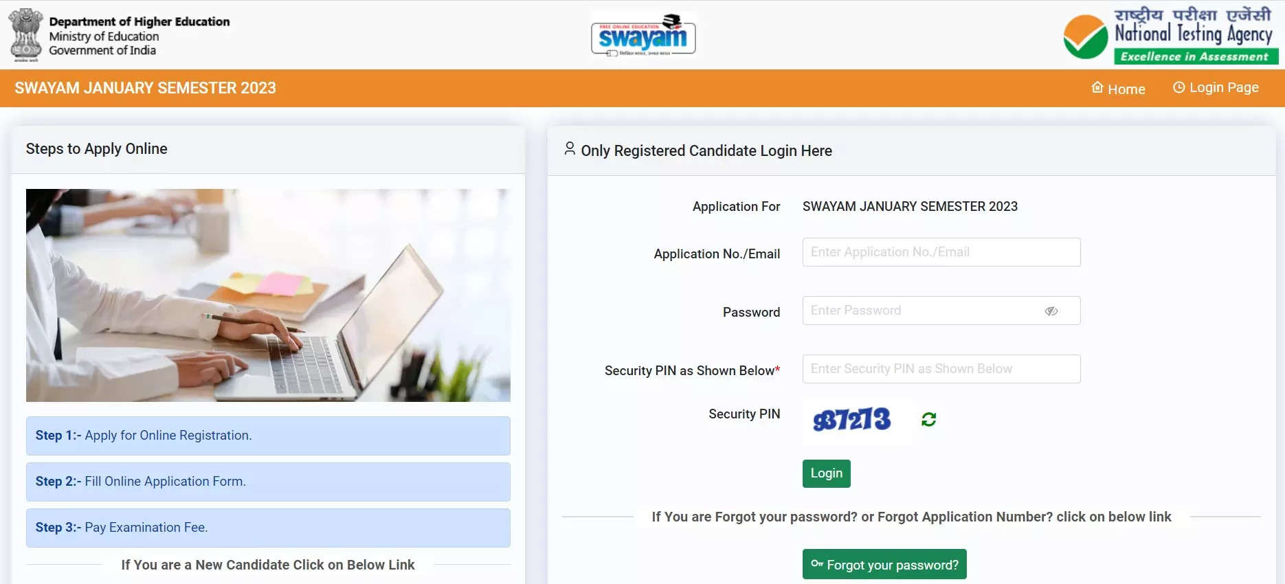 NTA SWAYAM 2023: JULY 2023 Registration Deadline Extended Till Nov 8 ...