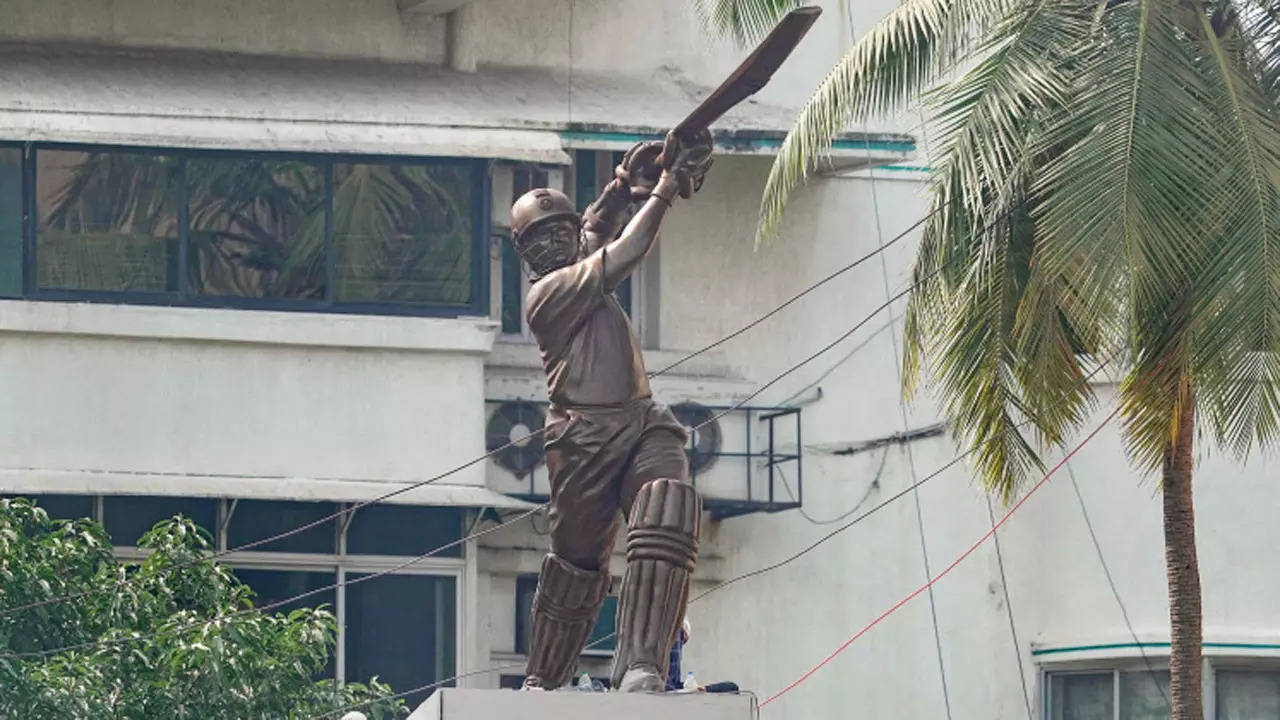 Sachin Tendulkar’s statue inside Wankhede Stadium to be inaugurated forward of India-Sri Lanka World Cup tie | Cricket Information – Occasions of India