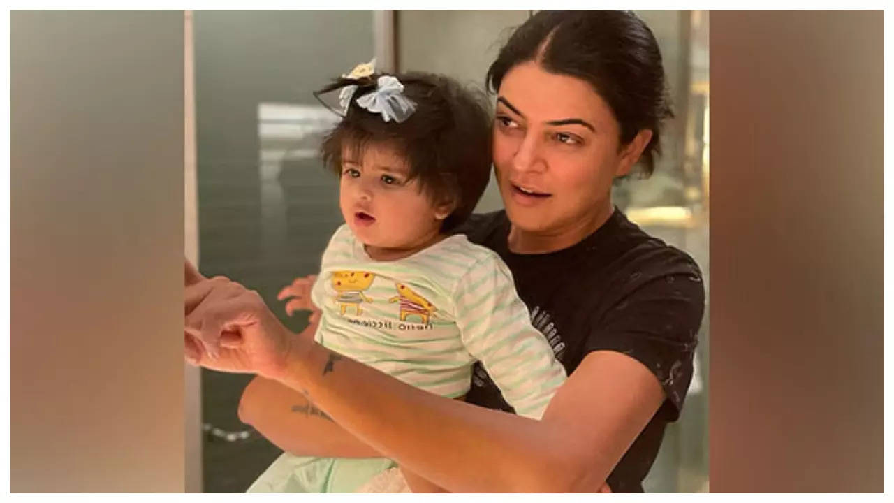 Ziana: Sushmita Sen Drops Priceless Video Of Niece Ziana On Her Second ...