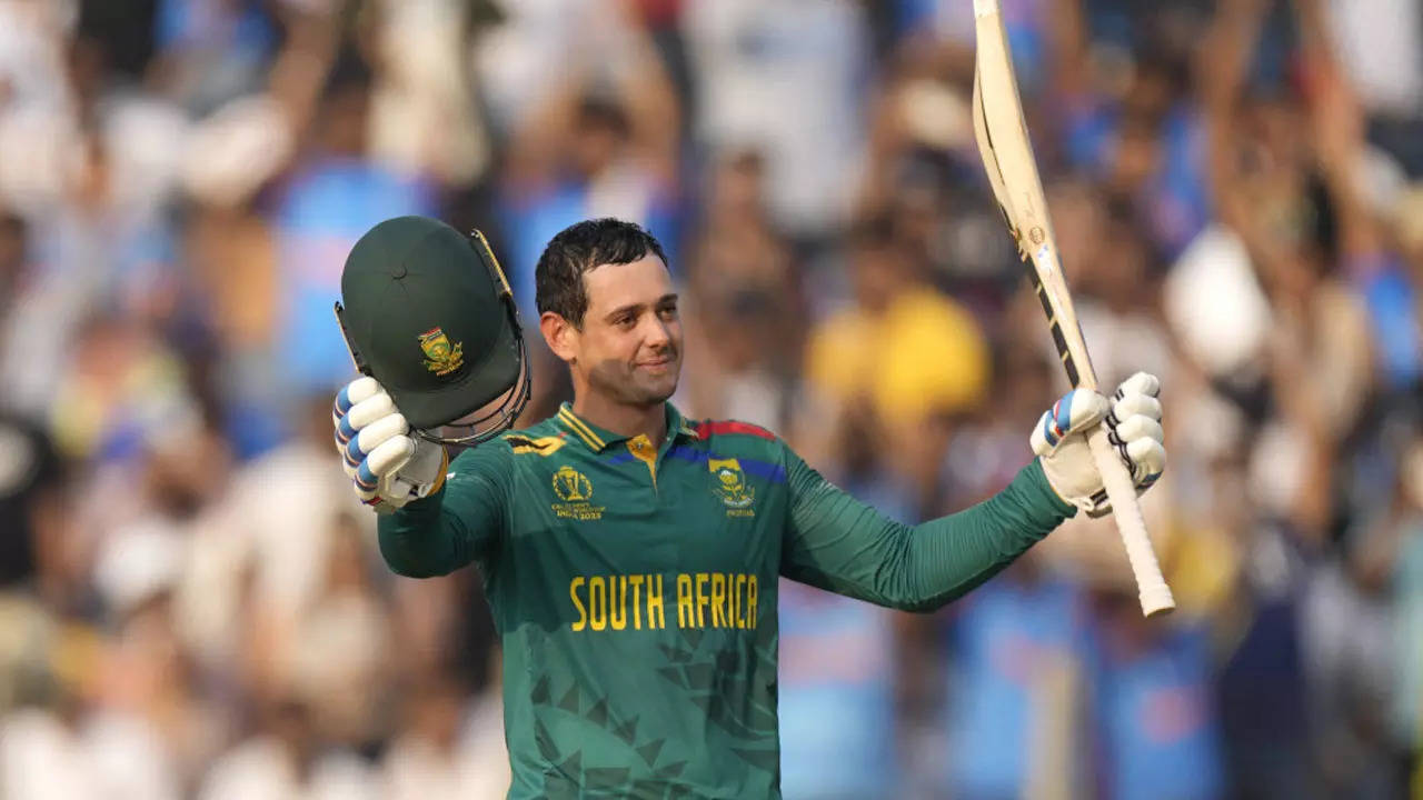 Quinton de Kock slams fourth century of 2023 World Cup, turns into first to achieve 500-run mark | Cricket Information – Occasions of India