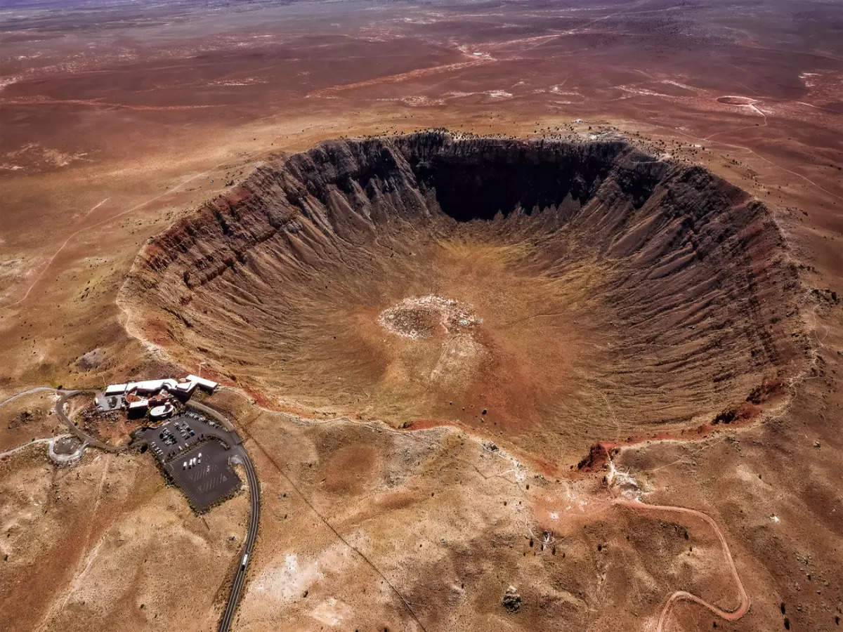 Largest meteor impact craters in the world