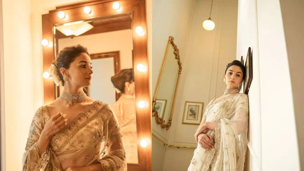 Alia Bhatt opens up on why she she to repeat her marriage ceremony saree at Nationwide Movie Awards: ‘It felt like me’