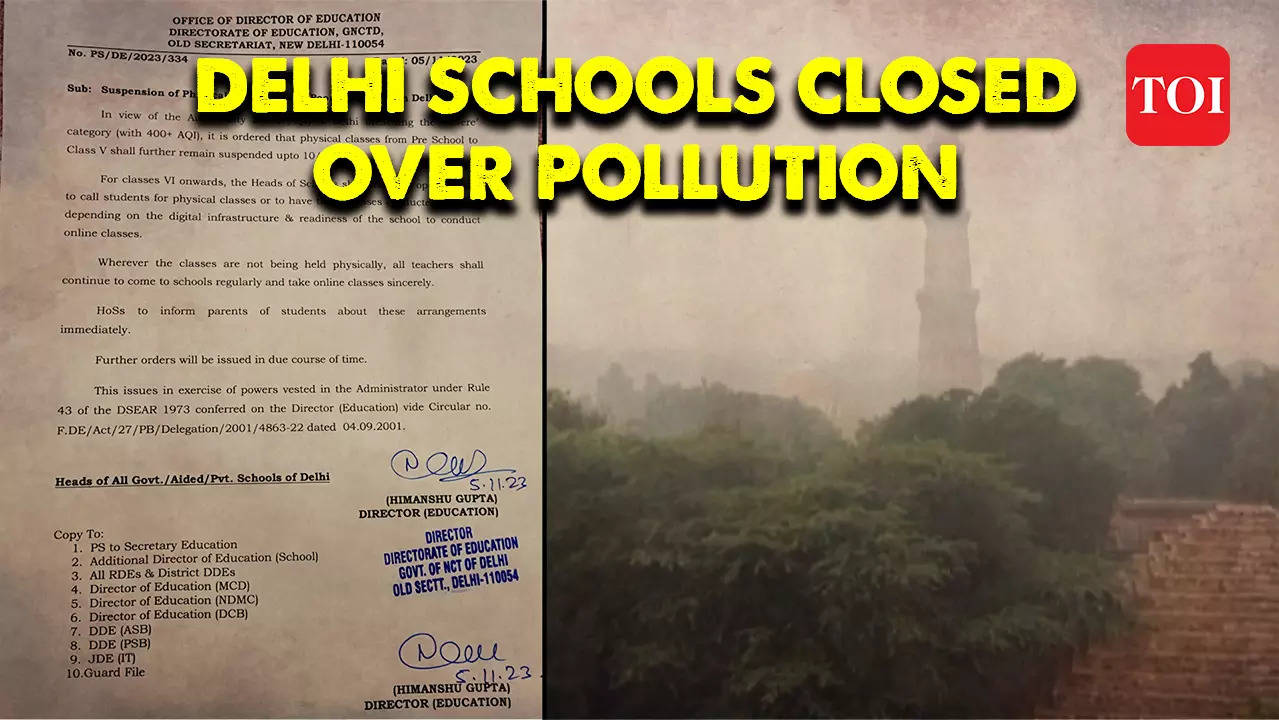 Delhis Toxic Winter Air Pollution Shuts Schools Fuels Health Concerns