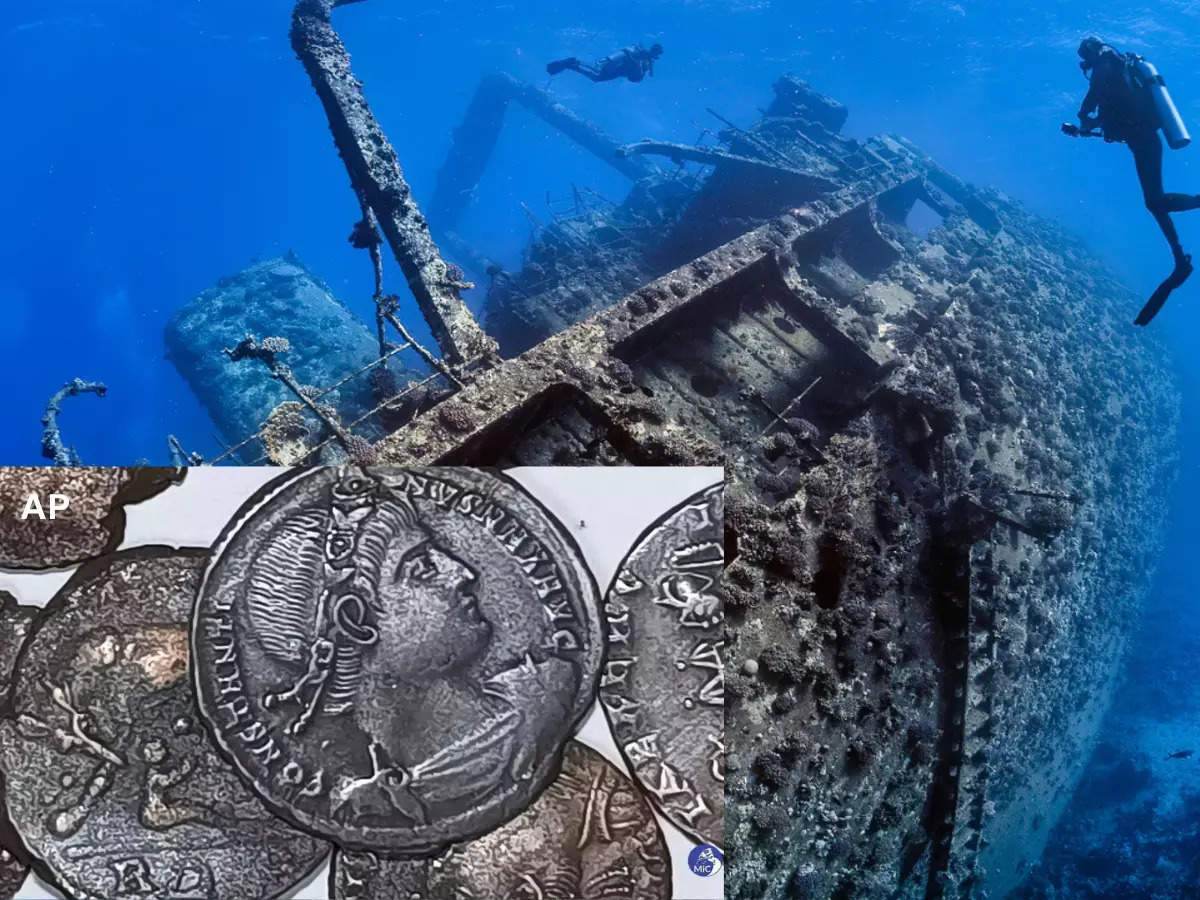 Sardinia: Thousands of ancient coins found under sea, could be from a shipwreck!