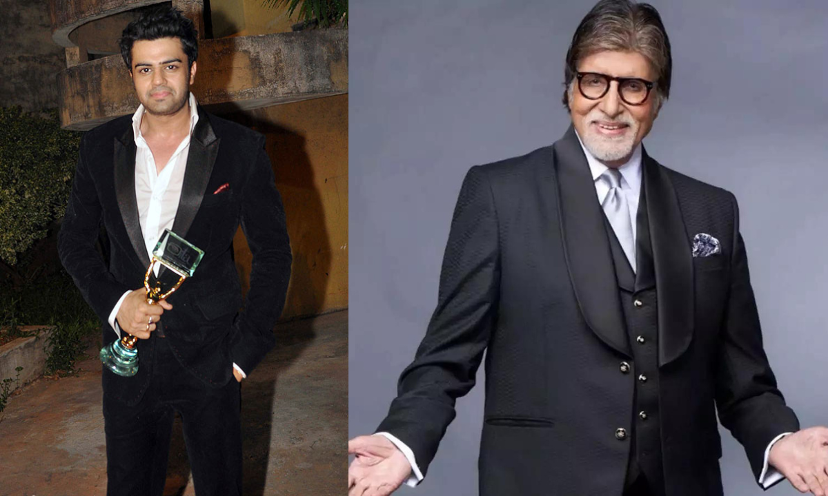 Maniesh Paul meets Amitabh Bachchan; says 'He is one of the main reasons I am where I am today'