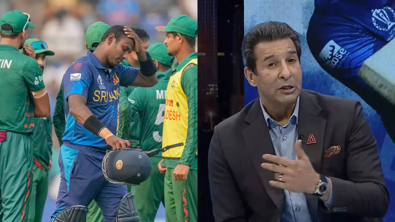 ‘Iss debate ka koi reply nahi aana…’: Wasim Akram on Angelo Mathews’ controversial ‘timed out’ dismissal | Cricket Information – Instances of India