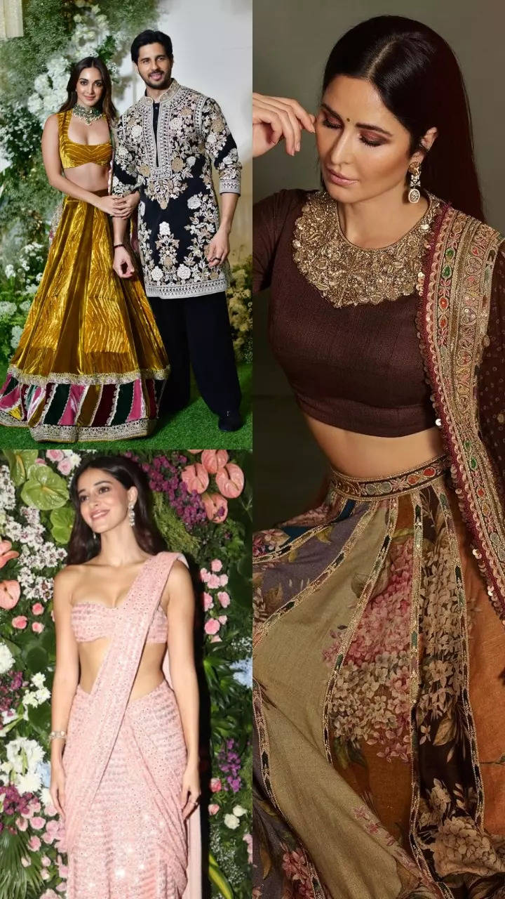 Sidharth Malhotra-Kiara Advani, Katrina Kaif, Ananya Panday: Greatest dressed celebs at Diwali events this 12 months