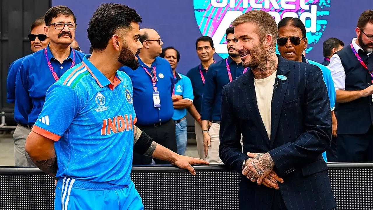 I got here to India for the primary time, on the proper time, says David Beckham amid Kohli mania – Instances of India