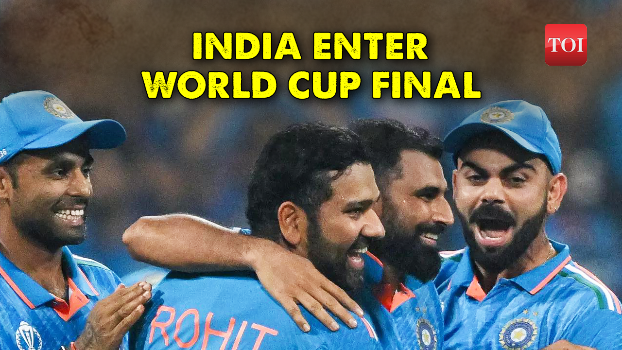 Breaking: India enter World Cup 2023 final, beat New Zealand by 70 runs | TOI Original