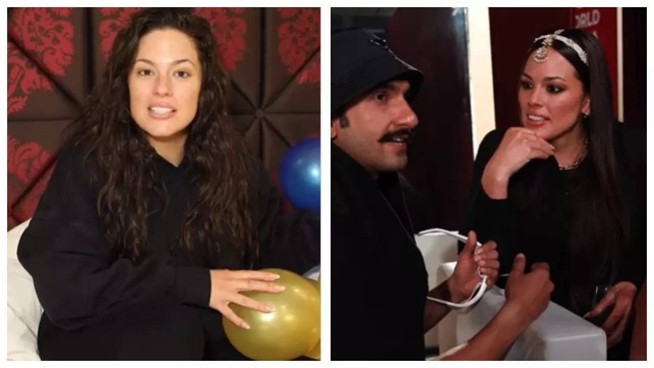 Ashley Graham shares a video with Ranveer Singh and Sonam Kapoor as she describes her 48 hours in India – WATCH