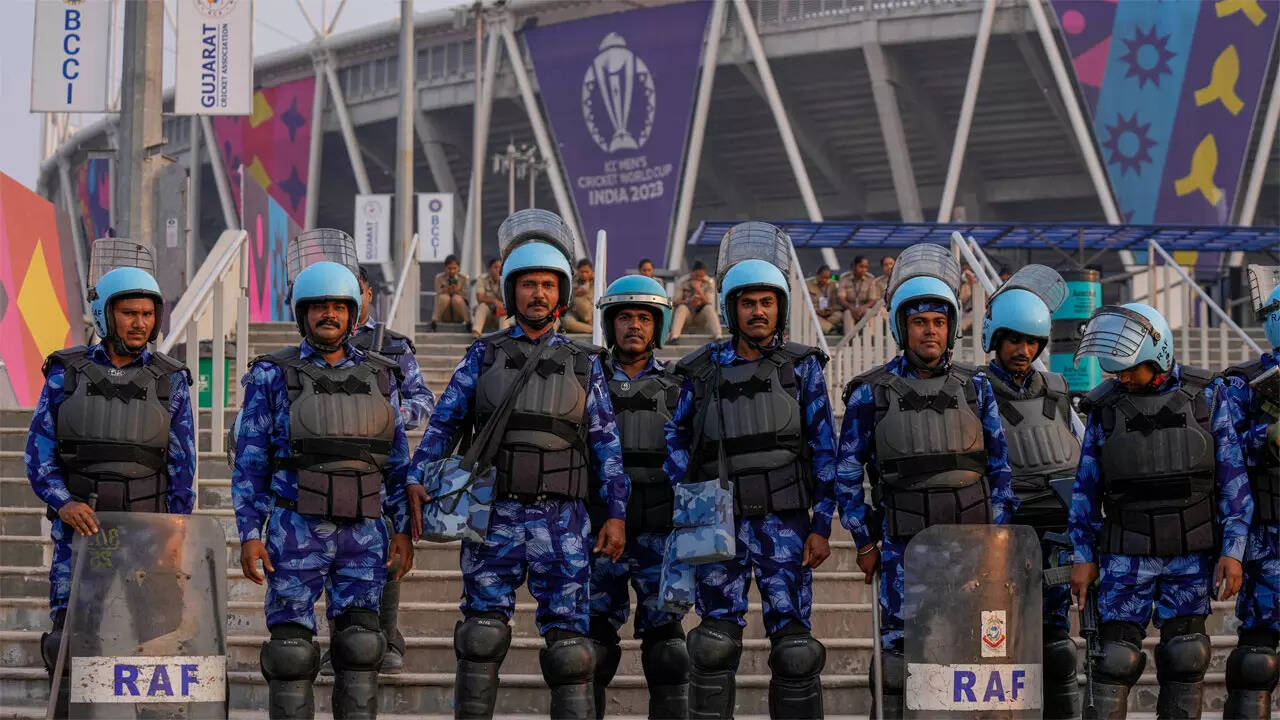 Over 6,000 safety personnel to protect World Cup closing: Ahmedabad police | Cricket Information – Instances of India