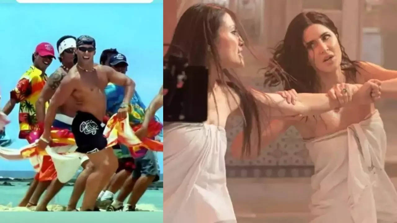 Fans compare Kat's towel scene with Salman