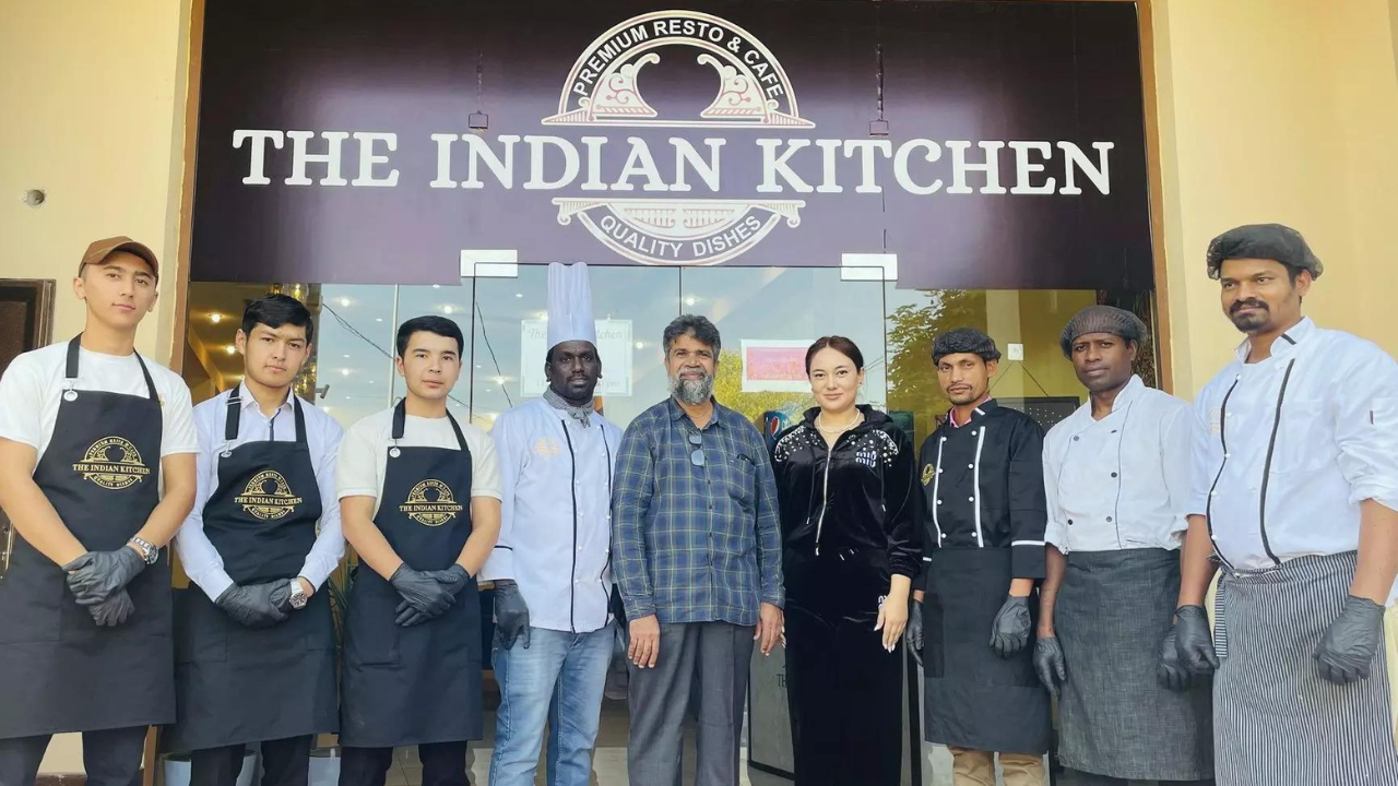 Retired man from Bengaluru runs only Indian restaurant in Uzbekistan's Samarkand