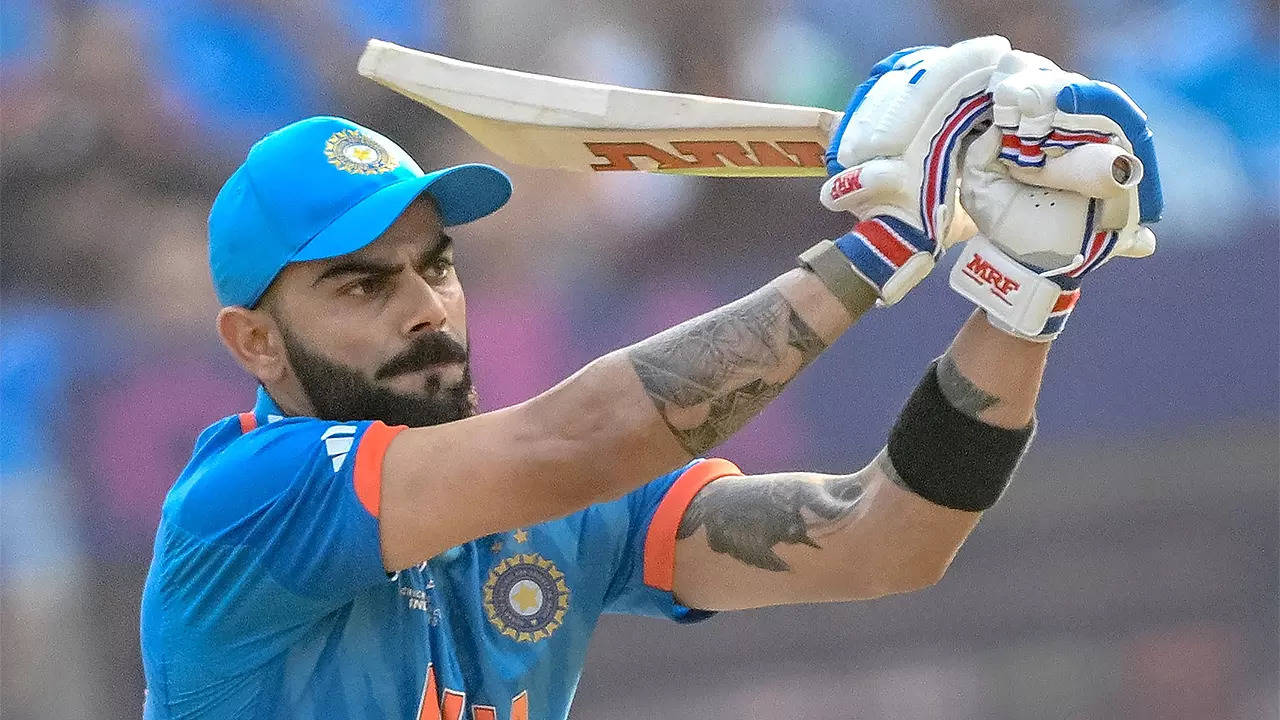 Virat Kohli notches up two records with fifty against Australia