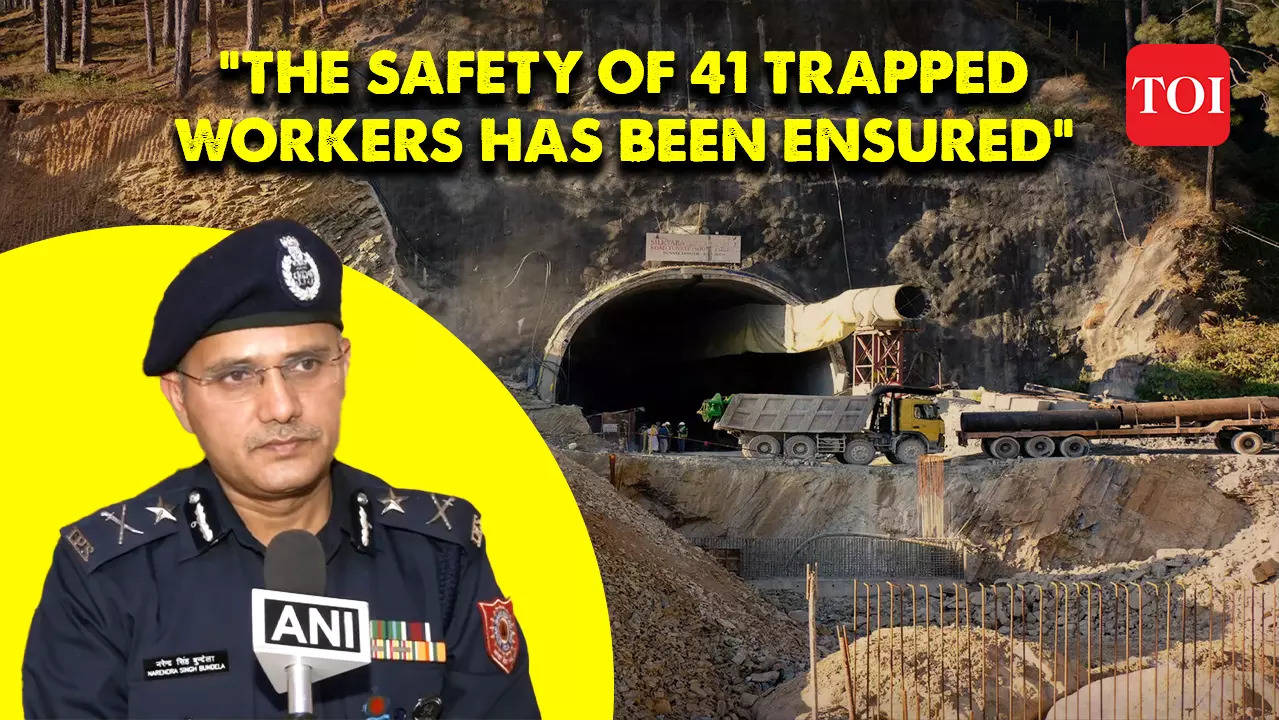 Tunnel Collapse: Uttarkashi Tunnel Collapse: IG NS Bundela Announces ...