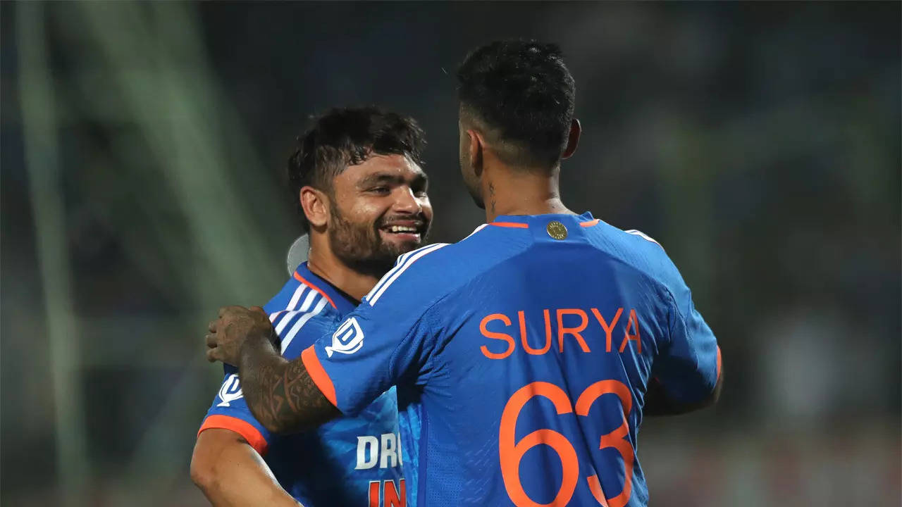 1st T20I: Surya, Rinku seal India's highest successful chase