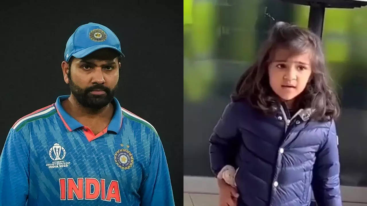 Watch: Rohit Sharma’s daughter Samaira’s cute video going viral | Cricket Information – Instances of India