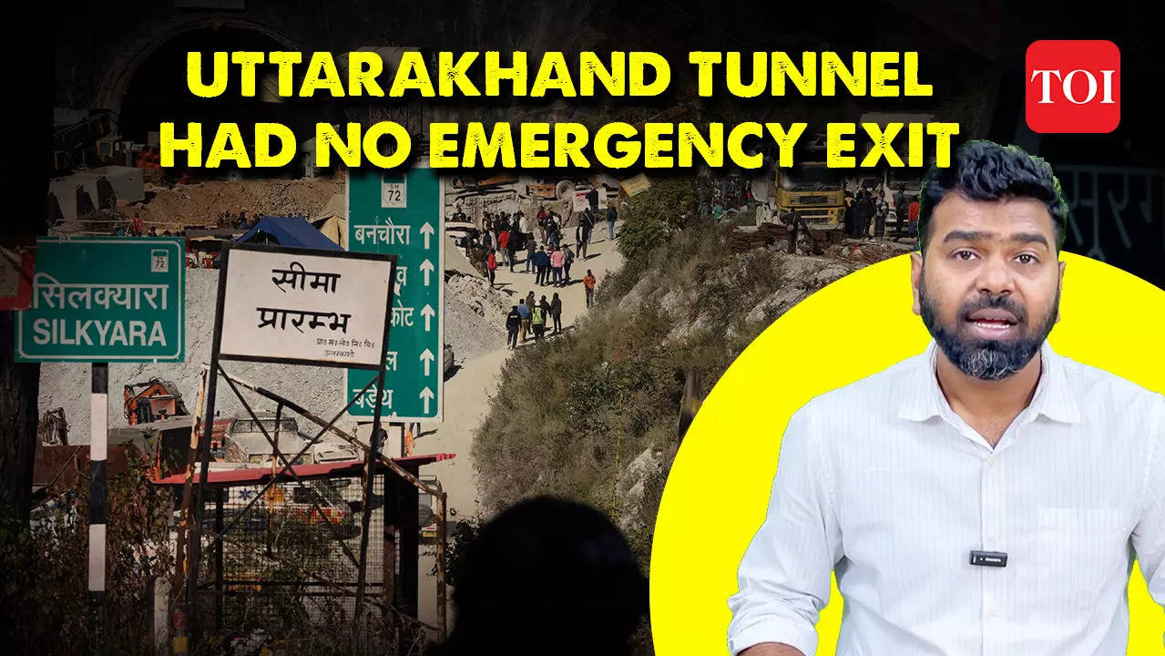 Breaking News: Uttarakhand tunnel had no emergency exit, was built through geological fault, says Probe panel member | TOI Original
