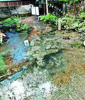 Wastewater flows directly to house, corp yet to act