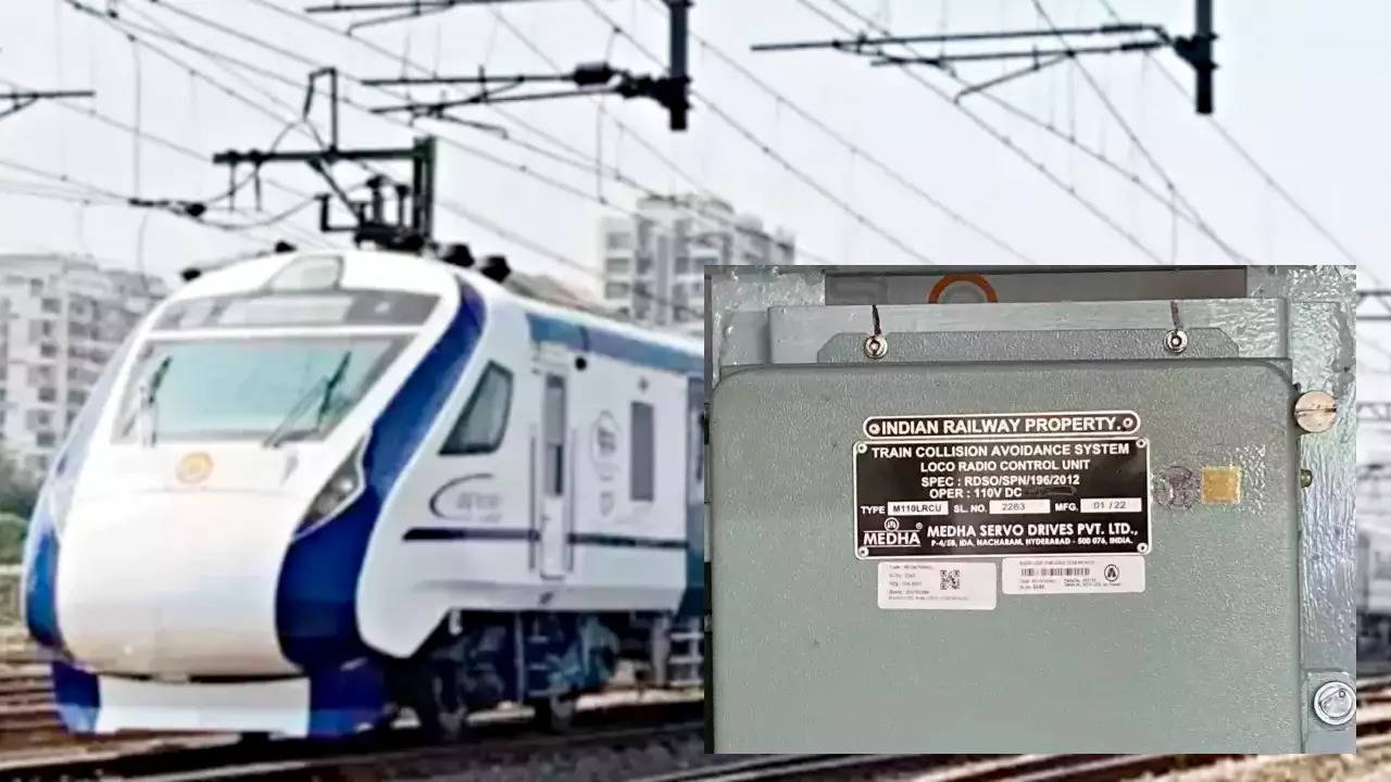 In a a first, Indian Railways allows MNCs to deploy indigenous Kavach anti train collision system on network