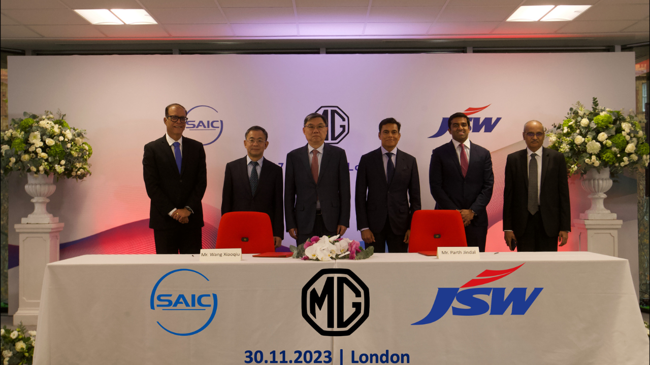 China’s SAIC signs JV with Sajjan Jindal to expand in India