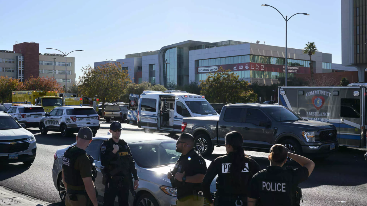 Las Vegas: Three killed in shooting at university of Nevada
