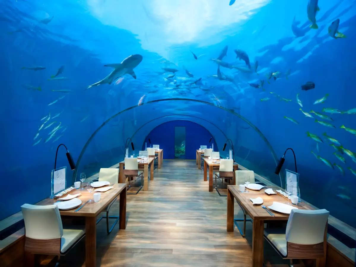 Famous underwater restaurants in the world