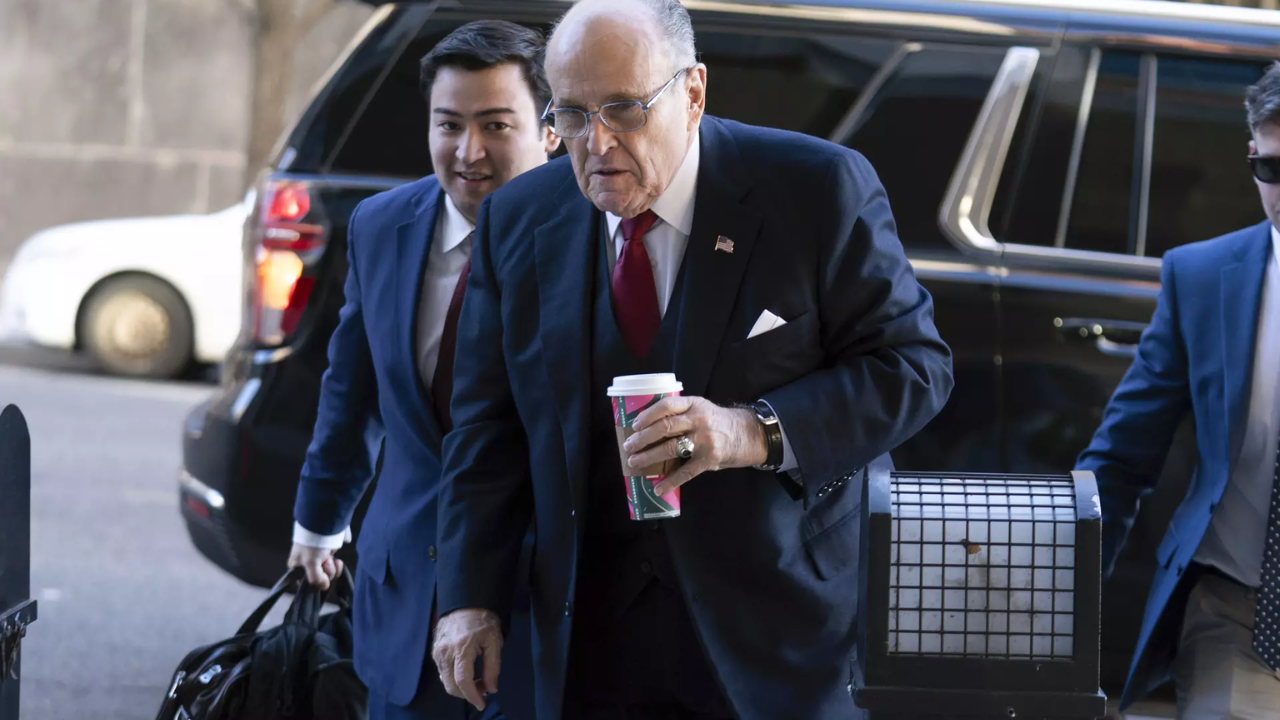 Giuliani ordered to pay $148 mln to Georgia election workers in defamation trial