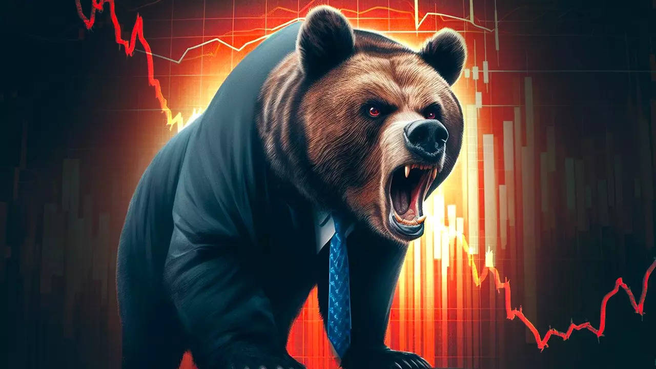 Equity investors in India saw a significant decline in their wealth on Wednesday as the stock market experienced a surprising bear attack.