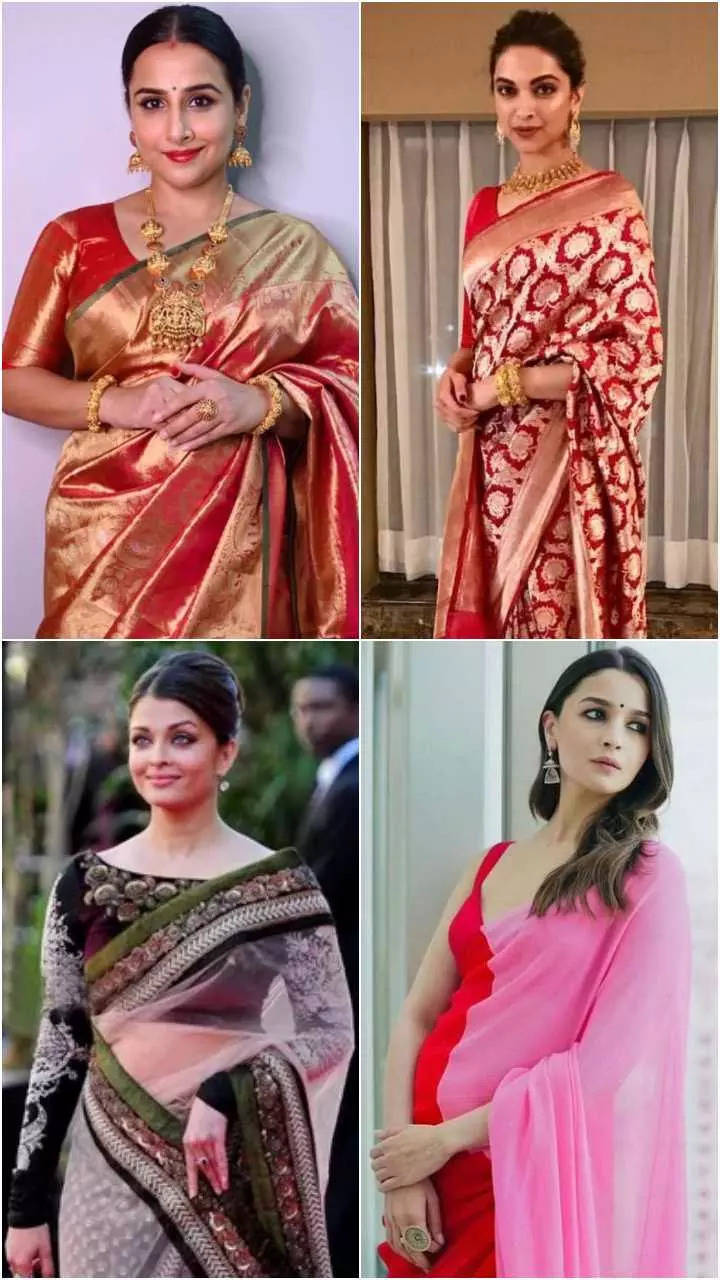 Actresses who showcased different types of sarees