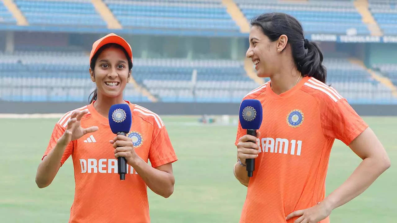 Watch: Smriti Mandhana’s very important message to Richa Ghosh through Jemimah Rodrigues | Cricket Information – Occasions of India