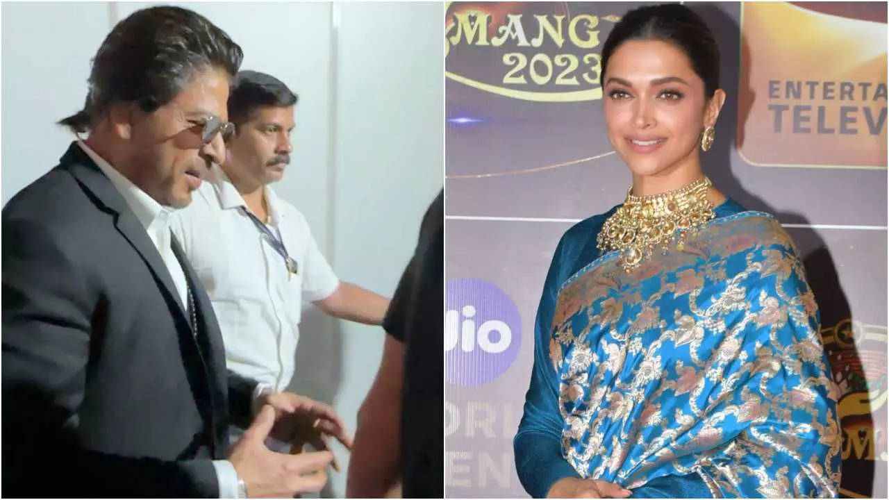 SRK, Deepika grace Umang 2023 in Mumbai