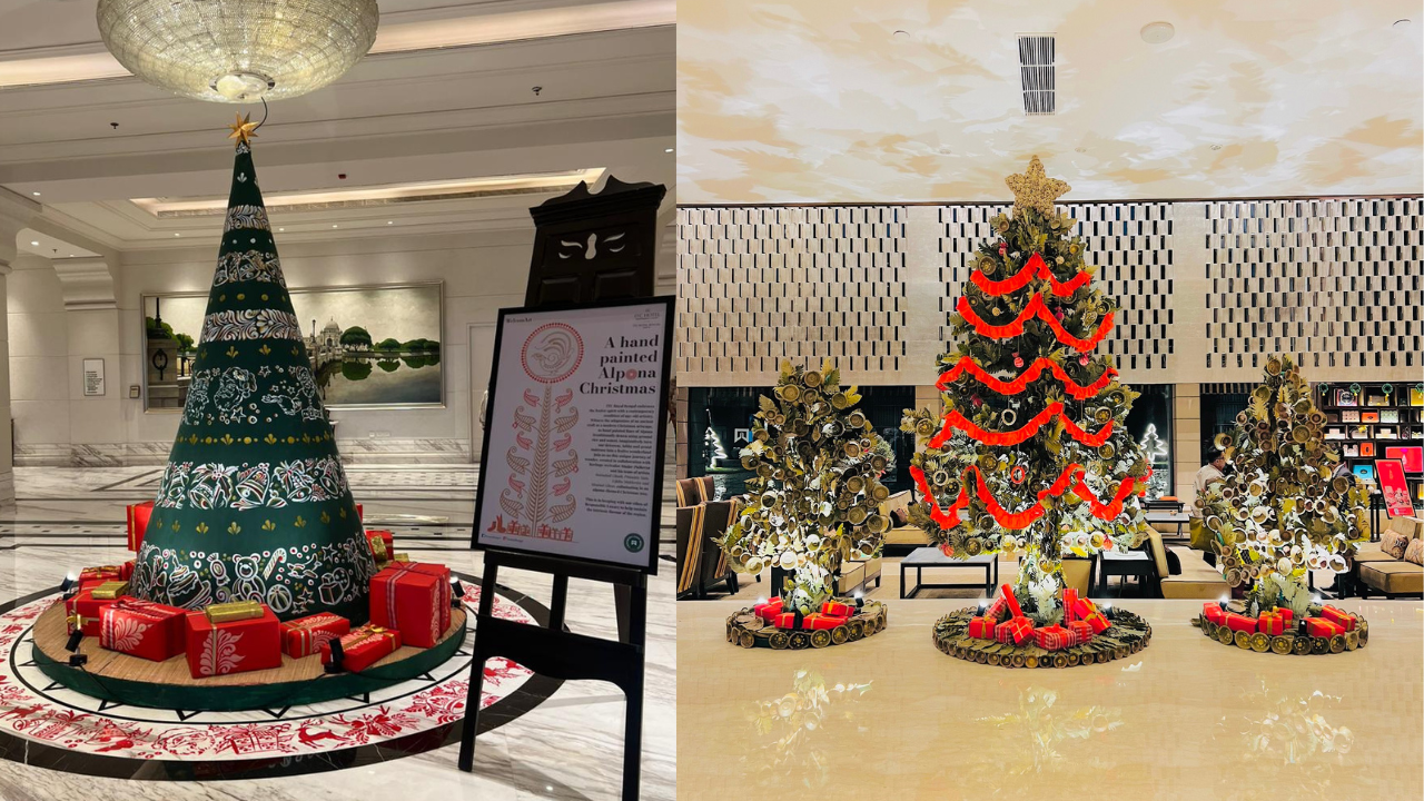 Kolkata’s ITC Hotels celebrate Xmas with Bengal’s ‘alpona’, ‘shall’ leaves | Kolkata News – Times of India